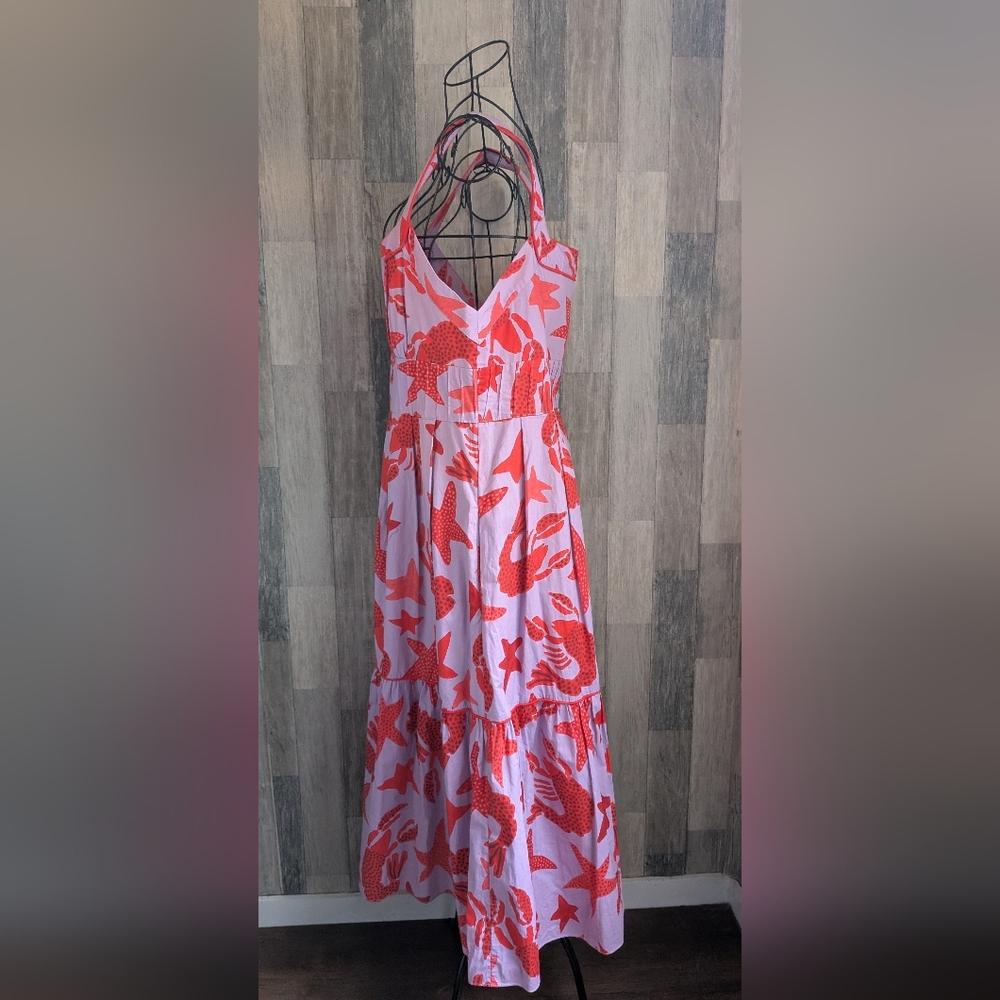 Farm Rio Maxi/Midi Starfish Dress - Picture 6 of 14